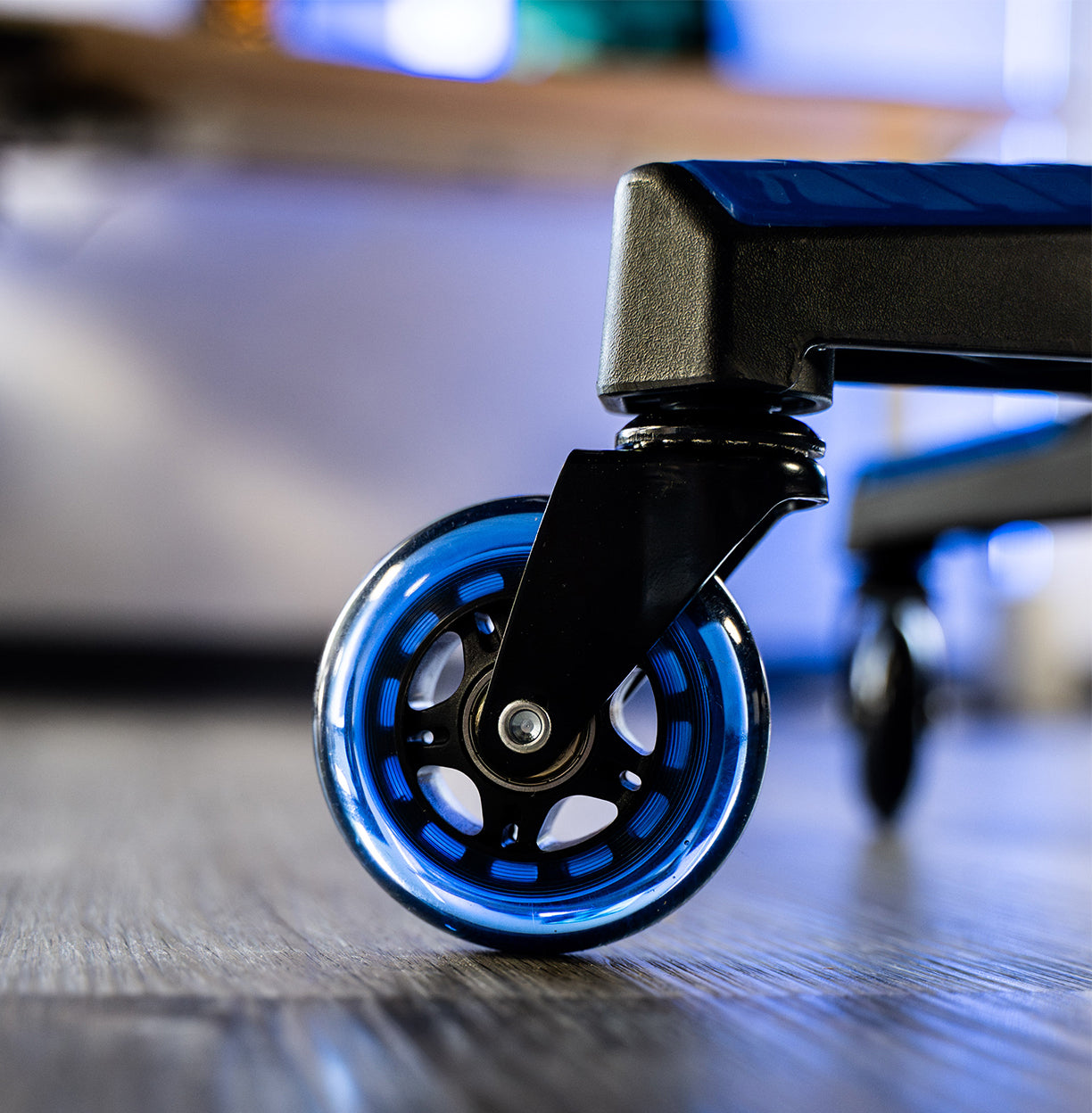 The Original Rollerblade Office Chair Wheels Blue