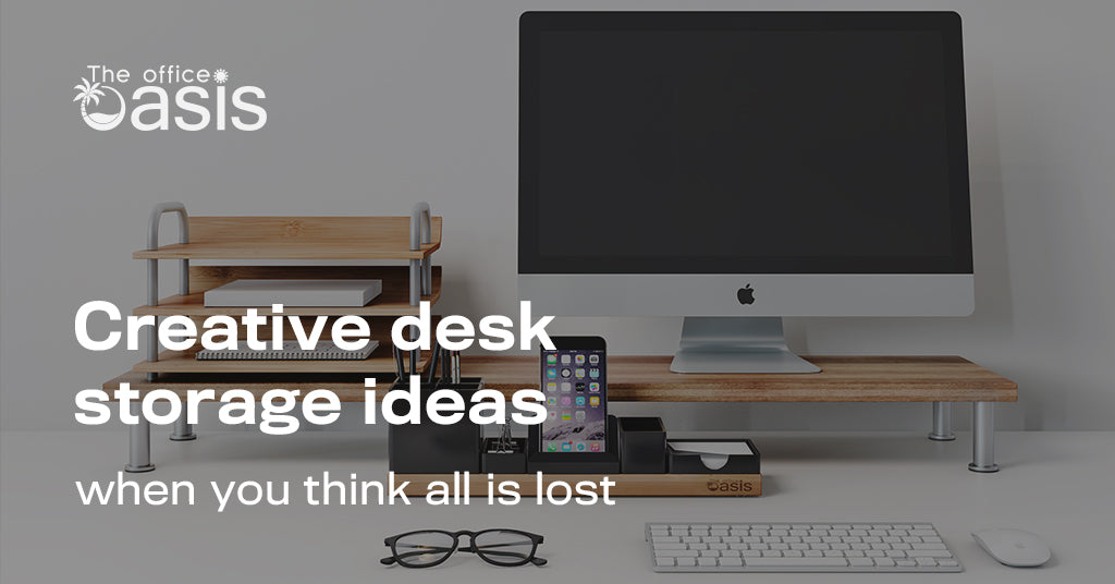 Creative Desk Storage Ideas When You Think All Is Lost – The Office Oasis