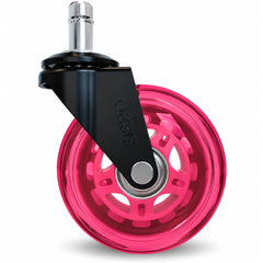 The Original Rollerblade Office Chair Wheels Hot Pink