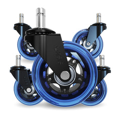 The Original Rollerblade Office Chair Wheels Blue