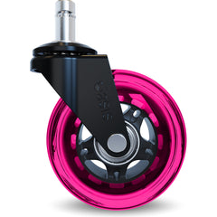 The Original Rollerblade Office Chair Wheels Hot Pink