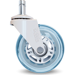 The Original Rollerblade Office Chair Wheels Light Blue