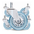 original rollerblade office chair wheels lightblue
