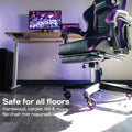 chair wheels safe for all floors purple