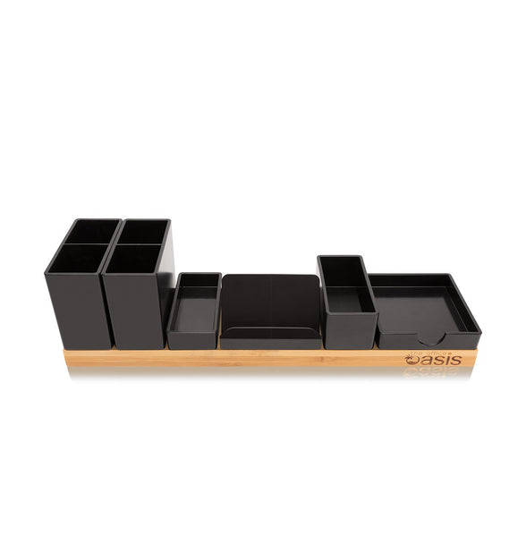 Bamboo Desk Organizer The Office Oasis