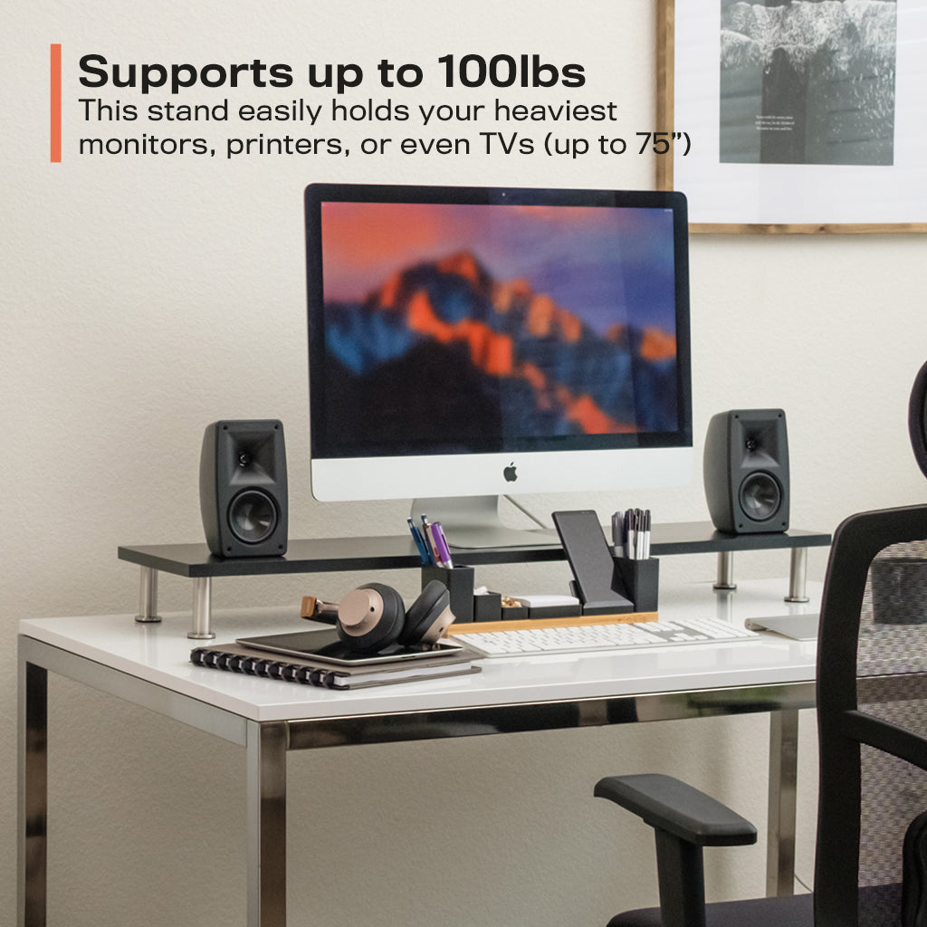 Dual Computer Monitor Stand The Office Oasis