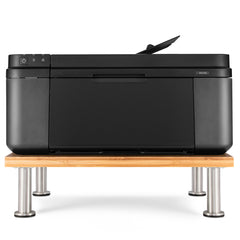 printer stand riser natural